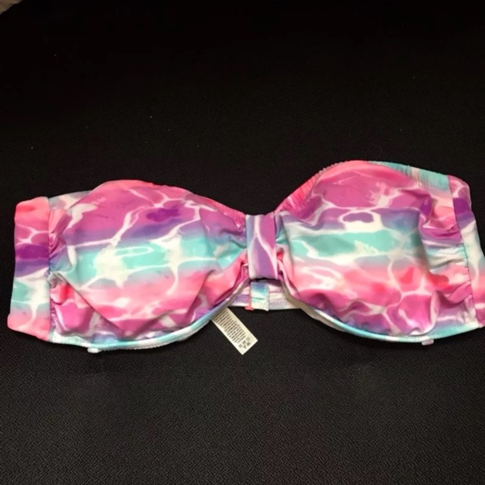 Tye-dye bandeau Bikini VS PINK